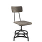 Jonquil - Side Chair With Swivel Set of 2) - Gray Oak & Sandy Gray