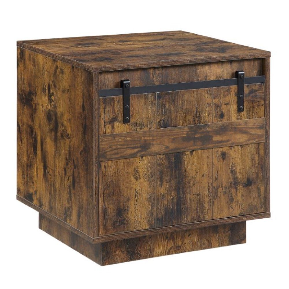 Bellarosa - End Table Same As 88042) - Rustic Oak