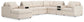 Modmax - U-Shaped Sectional - Oyster
