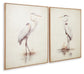 Aubinell - Wall Art Set (Set of 2) - Beige