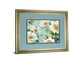Reflections I Crop By Lisa Audit - Framed Print Wall Art - Blue