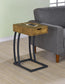Troy - 1-Drawer C-Shaped Side Table Power Outlet