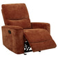 Navarro - Chenille Upholstered Glider Recliner