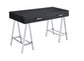 Coleen - Writing Desk - Black High Gloss & Chrome