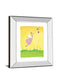Felicity Wishes Il By Emma Thomson - Mirror Framed Print Wall Art - Yellow