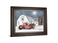 Wintry Weather By Billy Jacobs - Framed Print Wall Art - Dark Gray