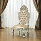 Sorina - Side Chair Set of 2) - Synthetic Leather & Antique Gold