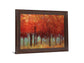 Crimson Canopy - 28" x 34" Framed Wall Art - Red