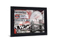 London Fusion - 28" x 34" Framed Wall Art - Dark Gray