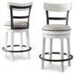 Valebeck - Full Back Swivel Stool