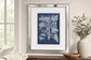 Besler Leaves in Indigo II By Vision Studio - Blue
