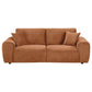 Burnett - Chenille Upholstered Wide Arm Sofa
