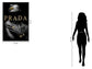 Gilded Shadow Glamour - 32" x 48" Framed Wall Art - Black
