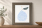 22x26 Cut Paper Fruit IV By June Erica Vess - Light Blue