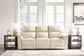 Dahlmoore - Power Reclining Sofa - Almond