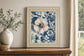 22x26 Indigo Beautiful II By PatriciaPinto - Blue