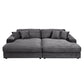Hilde - Sectional Sofa With 4 Pillows