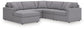 Modmax - U-Shaped Sectional - Granite