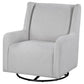 Serra - Boucle Upholstered Swivel Glider Recliner