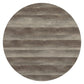 Zudora - Round Dining Table - Antique Oak & Black