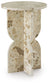Treygan - Accent Table - Beige