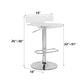 Rania - Adjustable Stool w/Swivel (1Pc)