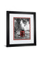 Telephone By Emily Navas - Framed Print Wall Art - Dark Gray
