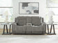 Mixed Motion - Power Reclining Loveseat With Console / Adjustable Headrest