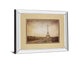 Tour De Eiffel By H. Jacks - Mirror Framed Print Wall Art - Light Brown
