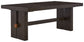 Burkhaus - Rectangular Dining Room Extension Table - Dark Brown