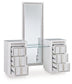 Chalanna - Vanity With Mirror - White