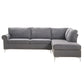 Melvyn - Sectional Sofa - Gray Fabric