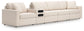 Modmax - Straight Sectional - Oyster