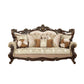 Shalisa - Sofa With 7 Pillows Same Lv01585) - Fabric & Walnut