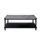 Linea - 3 Piece Occasional Set (1 Coffee & 2 End Tables) - Dark Gray