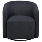 Mossbrook - Fabric Upholstered Swivel Accent Chair