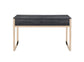 Perle - Writing Desk - Champagne Gold & Black Finish