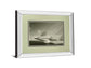 Sea Spray Il By Michael Kahn - Mirror Framed Print Wall Art - Gray
