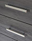 Lodanna - Five Drawer Chest - Gray