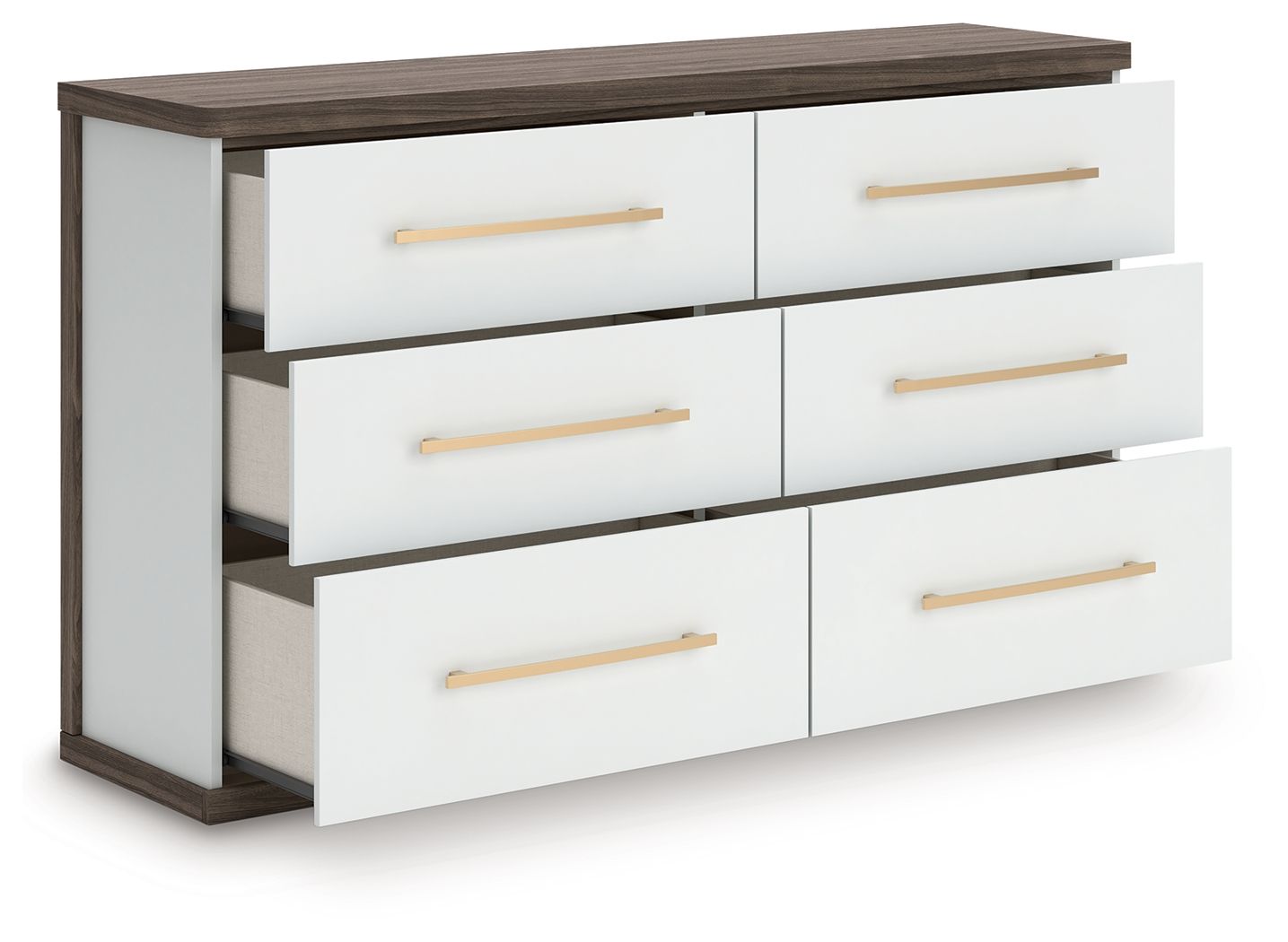 Kendanport - Six Drawer Dresser