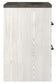 Gerridan - Two Drawer Night Stand - White / Gray