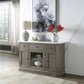 Zumala - Server - Marble Top & Weathered Oak