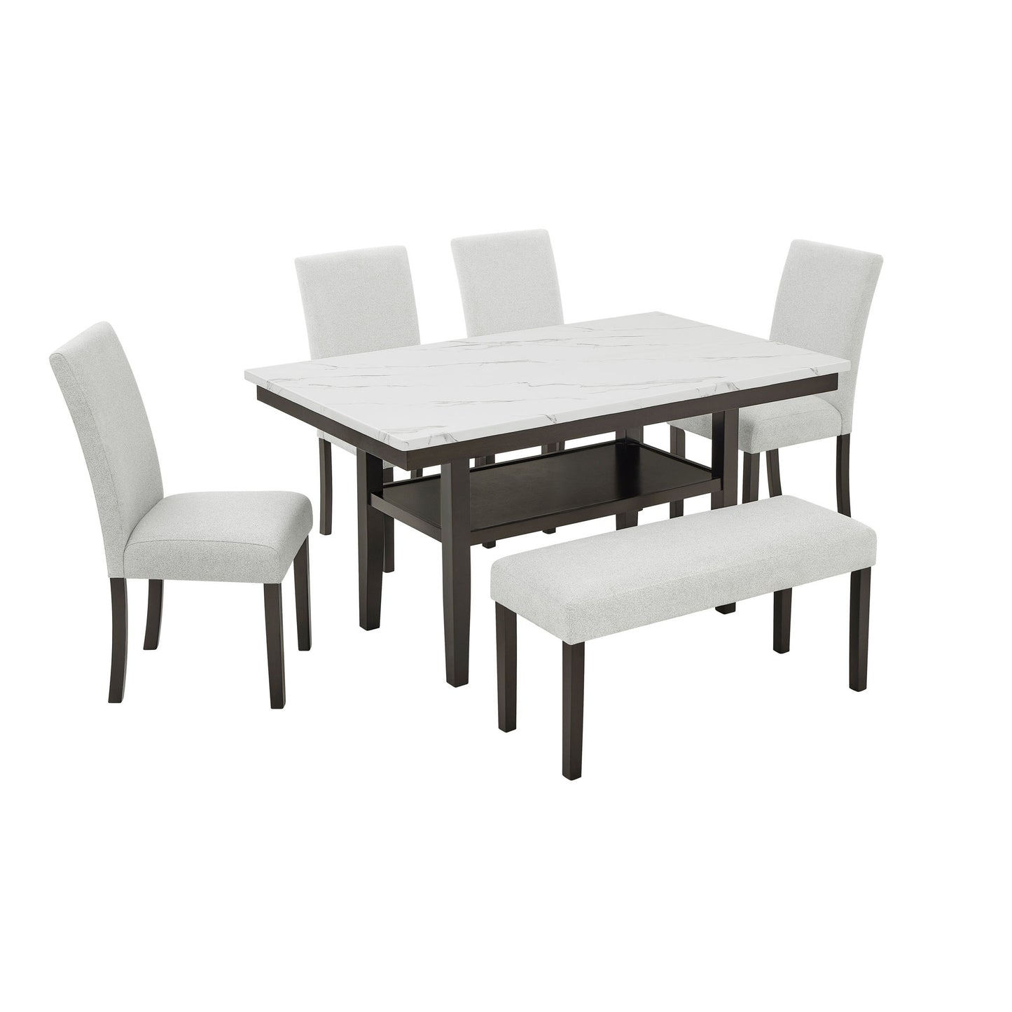 Carissa - Rectangle Dining Set