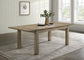 Cardova - 87" Solid Wood Extension Dining Table - Vineyard Oak