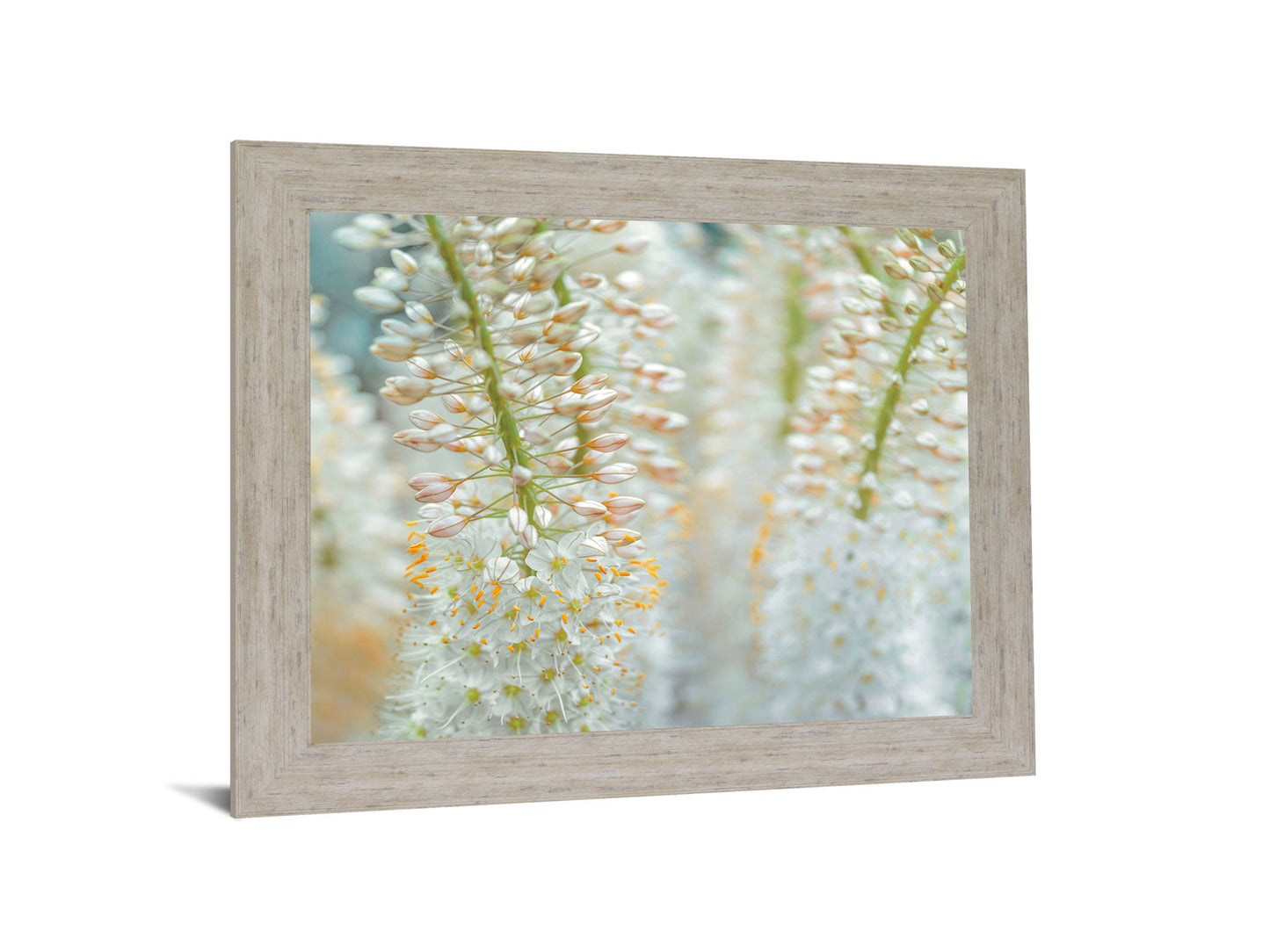 Whispering Blossoms - 28" x 34" Framed Wall Art - Beige