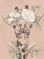 Safari Giraffe Dreaming By Yass Naffas Designs (Small) - Pink
