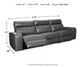 Samperstone - Power Reclining Sectional