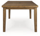 Urbinforte - Dining Room Butterfly Extension Table - Light Brown