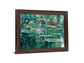 Floral Oasis Retreat - 28" x 34" Framed Wall Art - Green