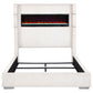 Tisdall - Upholstered Fireplace Bed